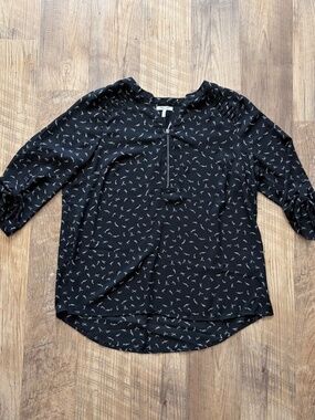 Maurices Plus Size Pattern Blouse